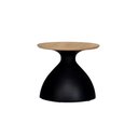 Ver imagem 1 de Mesa Lateral Fantian 40 Cm X 34,5 Cm Tauari/chumbo