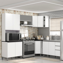 Ver imagem 6 de Armário Aéreo Canto Oblíquo 2 Portas Evidence 