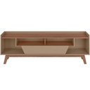 Ver mais imagens de Rack para Sala de Estar TV 70 pol 180cm 2 Portas 1 Gaveta Morello B02 Fendi Freijó - Lyam Decor