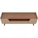 Ver imagem 7 de Rack para Sala de Estar TV 70 pol 180cm 2 Portas 1 Gaveta Morello B02 Fendi Freijó - Lyam Decor
