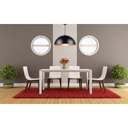 Pendente Luminária Meia Lua P 30cm Diâmetro x 17cm Altura - Marrom Textura x Cobre Solido - 2