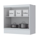 Ver imagem 2 de Balcão para Cozinha 02 Portas 80 cm Nova York