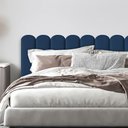 Ver imagem 1 de Cabeceira Estofada Modular Modelo Nuvem Cama Casal - 1,40m