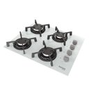 Ver imagem 1 de Cooktop 4 Bocas à Gás Vitrum Superautomático Itatiaia Bivolt