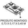 Cooktop 5 Bocas à Gás Vitrum Tripla Chama Superautomático Itatiaia Bivolt - 6