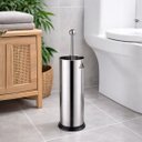 Ver imagem 2 de Escova Sanitária Aço Inox Premium com Base Suporte - Wellmix