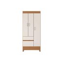 Ver imagem 6 de Guarda Roupa Solteiro 3 Portas e 2 Gavetas Wind Cafe Touch - Demóbile