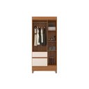 Ver imagem 5 de Guarda Roupa Solteiro 3 Portas e 2 Gavetas Wind Cafe Touch - Demóbile