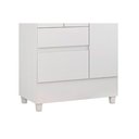 Ver mais imagens de Guarda Roupa Solteiro 3 Portas e 2 Gavetas Wind Cafe Touch - Demóbile