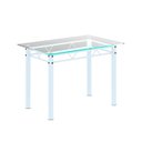 Ver imagem 4 de Conjunto de Mesa Tubular com 4 Cadeiras Lívia Branco/Preto