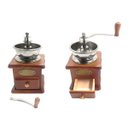 Ver imagem 2 de Moedor Manual De Cafe E Grãos Em Madeira E Aço Carbono