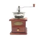 Ver imagem 1 de Moedor Manual De Cafe E Grãos Em Madeira E Aço Carbono