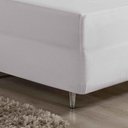 Ver imagem 2 de Lençol com Elástico Solteiro Nobre 1 Peça Luva de Box 55cm de Altura Malha 100% Algodão - Branco
