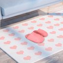 Ver imagem 4 de Pantufa Feminina Adulto Antiderrapante Felpuda 38/39 Rosa