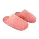 Ver imagem 2 de Pantufa Feminina Adulto Antiderrapante Felpuda 38/39 Rosa