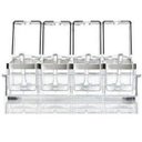 Ver imagem 2 de Kit Porta Condimentos Temperos Acrílico Crystal SeasoningKit