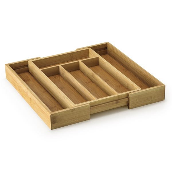 Porta Talher em Bambu Extensível para Gavetas - 1