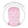 Meias Antiderrapantes com Chocalho Nuvem Rosa Buba +6m-12m Cor:rosa;tamanho:6 a 12m - 3