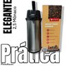 Garrafa Térmica Monaco Unitermi 2,5l Inox Alavanca Grande - 1