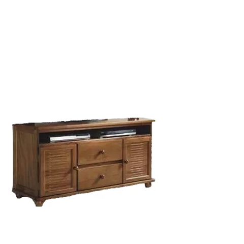 Rack Torneado Fenix Madeira Maciça 2 Gavetas e 2 Portas 042