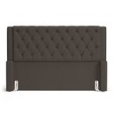 Ver imagem 3 de Cabeceira Atena para Cama Box Queen Size 160cm Capitonê com Frame Linho Cacau - Desk Design
