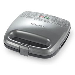 Grill E Sanduicheira NKS Milano ML-18 127V Cinza - 1