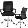 Cadeira Ergonômica Escritório com Rodízios Tela Mesh Laudo Nr17 Base Cromada - 1