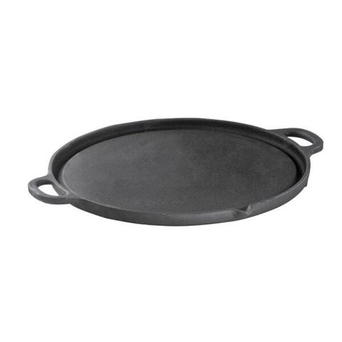Bifeteira Redonda Ferro Fundido Da Gengis-kan Libaneza 32 Cm