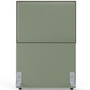Ver imagem 5 de Cabeceira Cama Box Solteiro Com Tachas 100 cm Vicenza L02 Bouclê Oliva - Lyam Decor
