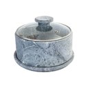 Ver imagem 4 de Boleira Queijeira de Pedra Sabão com Tampa de Vidro