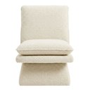 Ver imagem 6 de Poltrona Decorativa para Sala Living Filó Bouclé Off White - Nexta Casa