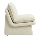 Ver imagem 7 de Poltrona Decorativa para Sala Living Filó Bouclé Off White - Nexta Casa