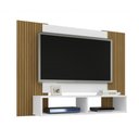 Ver imagem 2 de Painel para Tv Bridge com Detalhe em Ripas Branco
