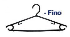 Cabide preto adulto - kit 50 unidades - 3