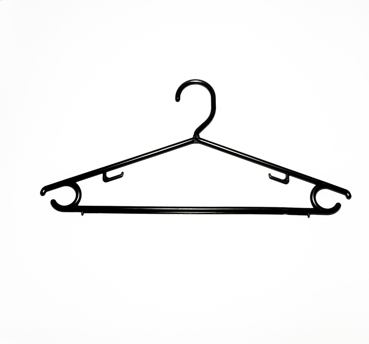 Cabide preto adulto - kit 50 unidades - 1