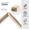 Kit 4 Quadros para Decoração Folhas Minimalista Sala Cozinha - 4