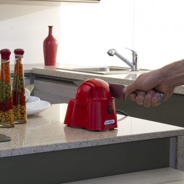 Afiador de Facas Elétrico Gourmet Alumínio Stang Anodilar 220V - 3