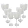 Kit 6 Taças Gin Branco Acrílico Copo Gin - 2
