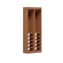 Ver imagem 2 de Guarda-Roupa 2 Módulos Roupeiro Closet Sapateira sem Porta Versatille
