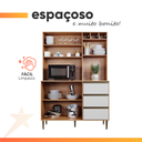 Ver mais imagens de Armário de Cozinha Completa 5 Portas 3 Gavetas Itália