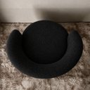 Ver imagem 6 de Poltrona Orgânica Maya Bouclê Preto Sala Quarto Recepção