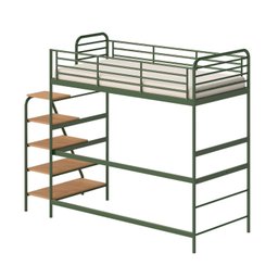 Cama Alta em Ferro Aço Carbono Tubular Teko Casatema - 9