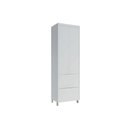 Ver imagem 1 de Torre Quente de Cozinha Paneleiro Marquesa C/ 2 Portas e 2 Gavetas 70cm Branco - Nesher