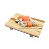 Tábua para Sushi em madeira teca Anti-mofo - 1