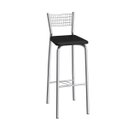 Ver imagem 1 de Banqueta Alta com Encosto Florença 