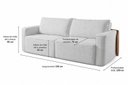 Ver imagem 4 de Sofá-Cama Retrátil 230cm Austin