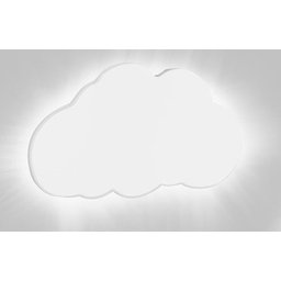 Cama Infantil Naty com Adesivo Azul Elefante e Luminária - 5