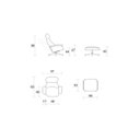 Ver imagem 4 de Poltrona Paige em Couro Pinhão Fosco