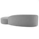 Ver imagem 6 de Divã Recamier Orgânico França 180cm Lado Direito Linho Cinza Claro - Amarena Moveis