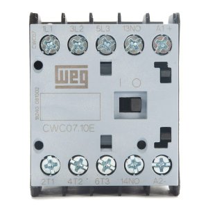 Mini Contator Weg Tripolar Cwc07 7a 24vdc 1na